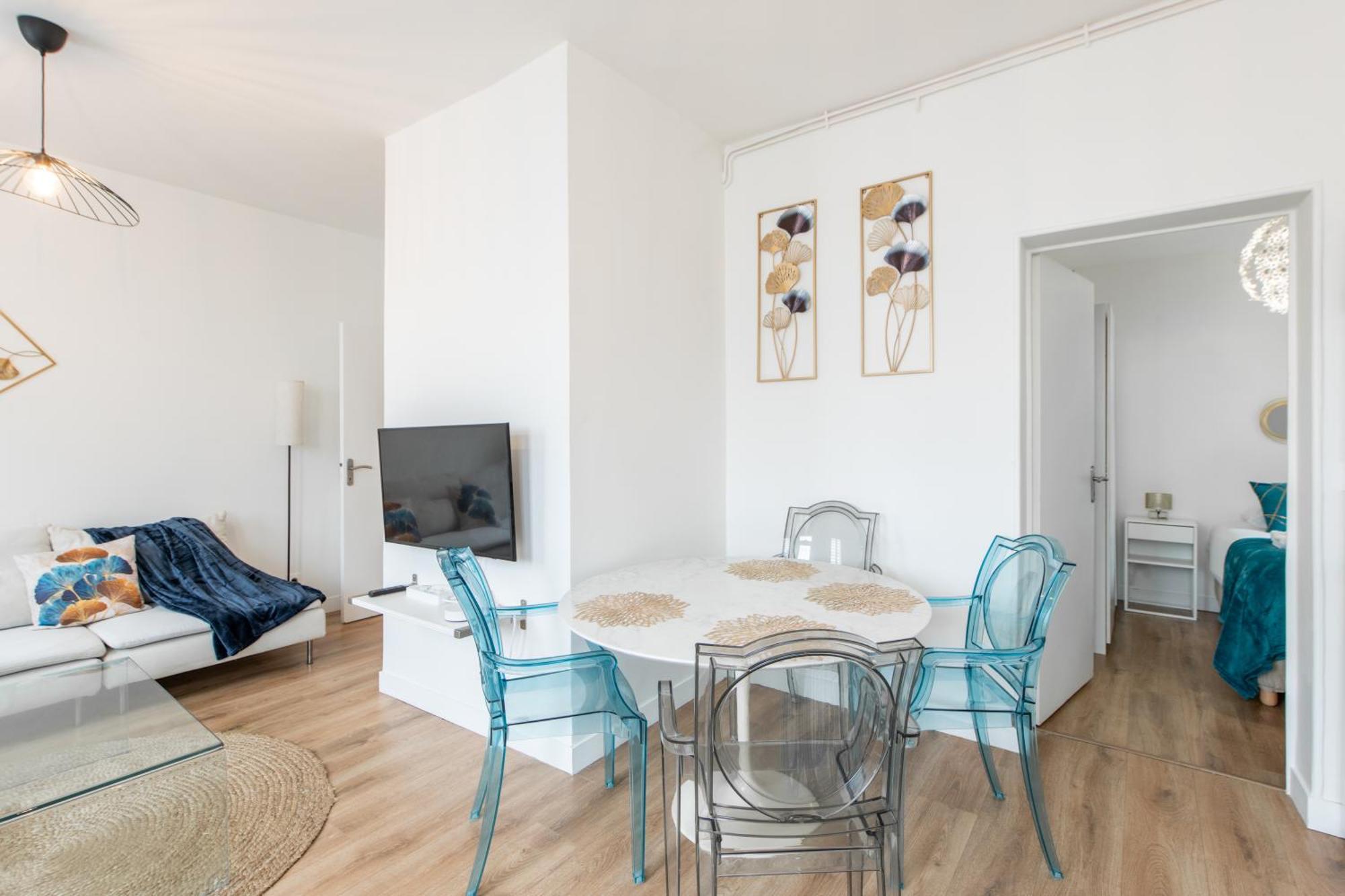 Spacious And Bright 2-Bedroom Large Apartment Very Close To Paris - Near Metro Boulogne-Billancourt Exterior foto